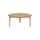 Table basse Vague by Uchronia / Ø 80 x H 43 cm - Chêne massif - TIPTOE