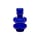 Vase Bubble verre bleu / H 15 cm - Serax