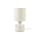 Lampe de table Catherine céramique blanc / Grès & tissu - Ø 25 x H 47 cm - Serax