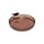 Plateau Perch verre marron / Small - Ø 26 cm - Serax