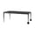 Table rectangulaire Big Will verre noir / 200 x 100 cm - Magis