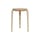 Tabouret empilable Lou Vague by Uchronia / Chêne - TIPTOE