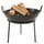 Brasero  métal noir / Ø 55 x H 62 cm - House Doctor