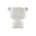 Lampe de table Pure plastique blanc / H 45 cm - Slide