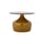 Table basse Lecco céramique jaune / Ø 60 x H 41 cm - Bloomingville