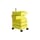 Caisson à roulettes 360° jaune / 5 tiroirs - 35 x 46 cm x H 60 cm - Magis