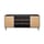 Buffet Essence bois noir / L 180 x H 75 cm - rotin - Maison Sarah Lavoine