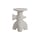 Archeo End table plastic material grey / H 46.7 cm—Jaime Hayón - Magis