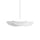 Pendelleuchte Tense LED Medium textil weiß / Ø 90 cm - Tyvek - NEW WORKS