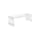 Console bassa Invisibles Side materiale plastico trasparente L 120 x A 40 cm - Kartell