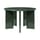 Tavolo rotondo Deya pietra verde / Ø 120 - Cemento smaltato - Ferm Living