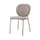 Chaise rembourrée Percey tissu gris - Bloomingville