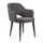 Fauteuil rembourré Cosy tissu gris - POLSPOTTEN