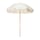 The Premium Beach Parasol textile white / Ø 180 cm - Tilting - BUSINESS & PLEASURE
