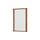 Miroir mural Symmetry Small bois naturel / L 45,8 x H 71 cm - Frama 
