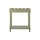 Table d'appoint Isola bois vert / Desserte - 60 x 40 x H 68 cm - Bloomingville