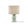 Lampe de table Georgia céramique bleu / 51 x 32 x H 76,5 cm - Serax