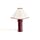 Lampe de table Heath céramique rouge / H 61 cm - TALA