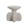 Archeo End table plastic material grey / H 38.7 cm - Jaime Hayón - Magis