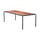 Tavolo rettangolare Avanti legno naturale / 222 x 98 cm - Frêne thermo-traité - Houe