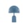 Lampada senza fili ricaricabile Bell LED materiale plastico blu - Tom Dixon