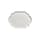 Assiette de présentation Perle Fine céramique blanc / 36,6 x 26,5 cm - Serax