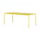 Tavolo rettangolare Panorama metallo giallo / 190 x 90 cm - 8 posti letto - TIPTOE