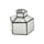 Vase Carte Blanche céramique blanc / Small - Ø 5,8 x H 8,5 cm - Serax