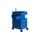 Caisson à roulettes 360° bleu / 5 tiroirs - 35 x 46 cm x H 60 cm - Magis