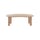 Table basse Undique Mas bois beige / 119 x 59 x H 44 cm - Patricia Urquiola, 2023 - Kartell