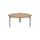 Table basse Vague by Uchronia / Ø 80 x H 43 cm - Chêne massif - TIPTOE