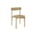 Chaise empilable Risu bois naturel - Ethnicraft