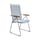 Poltrona Click Position materiale plastico blu / Cartella regolabile - Houe