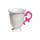 Mug I-Mug céramique rose blanc - Seletti