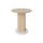 Table d'appoint Root marbre bois naturel / Ø 42 x H 44 cm - Marbre & chêne - Bolia
