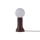 Lampe de table Shore verre marron - TALA