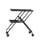 Plico Dresser plastic material black / Folding & multi-position - 1976 reissue - Alessi
