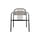 Poltroncina lounge impilabile Cleo materiale plastico grigio / Corda in polipropilene - Vincent Sheppard