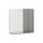 Miroir mural Narciso Large / Etagère - 75 x 75 x P 22,5 cm - Mogg