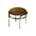 Tabouret Moon / H 30 cm - Velours - Maison Sarah Lavoine