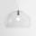 Suspension FL/Y Small plastique transparent / Ø 38 cm - Kartell