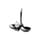Gamelle Tigrito plastique gris / pour chat - Alessi