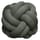 Coussin Knot tissu vert / Fait main - 30 x 30 cm / 2016 - Design House Stockholm