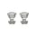 Set de 2 coquetiers Carte Blanche - Serax