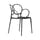 Fauteuil empilable Sissi plastique gris Outdoor - Driade