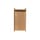 Mülleimer Sama Small holz natur / H 35 cm - Eimer aus Plastik innen - Ferm Living