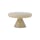 Table basse Ricko métal beige / Ø 60 x H 35 cm - Bloomingville