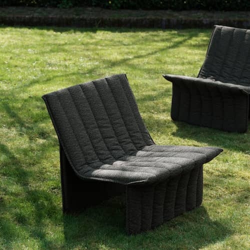 Accessoire / Housse de protection pour fauteuil Limit OUTDOOR - Normann Copenhagen - Noir - Tissu enduit