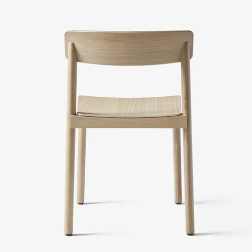 Chaise empilable Betty TK2 bois naturel - &tradition - Chêne - Bois massif, Contreplaqué