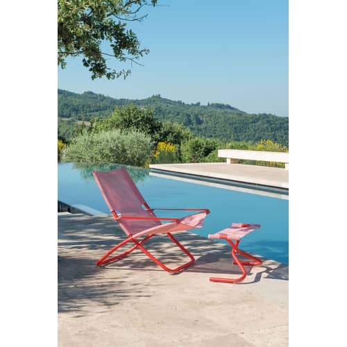 Emu Snooze Reclining folding sun lounger - beige taupe | Made In